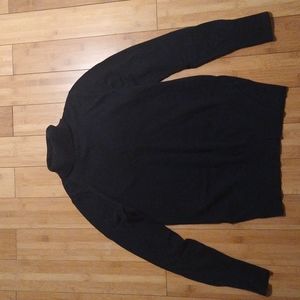 black turtle neck top